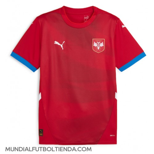 Camiseta Serbia Primera Equipación Replica Eurocopa 2024 mangas cortas